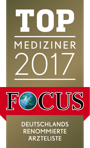 Top Mediziner 2017 Siegel Focus